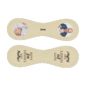 Pawpaw 2 Photo First Faters Day Cream金ゴールド 野球ボール (パネル)