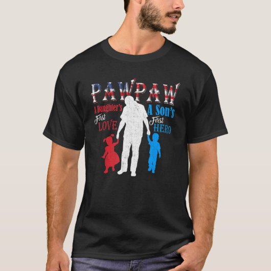 Pawpaw A Sons First Hero A Teamers First Love Tシャツ (正面)