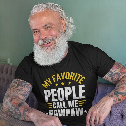 PawPaw Grandpa Father's Day Funny Gift Tシャツ