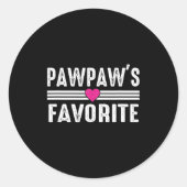 Pawpaw's Favorite  ラウンドシール (正面)