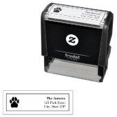 Pawprintのシンプルアドレス セルフインキングスタンプ (インサイチュ)