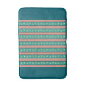 Pawprintのストライプ バスマット (正面縦)