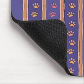 Pawprintパターン マウスパッド (コーナー)