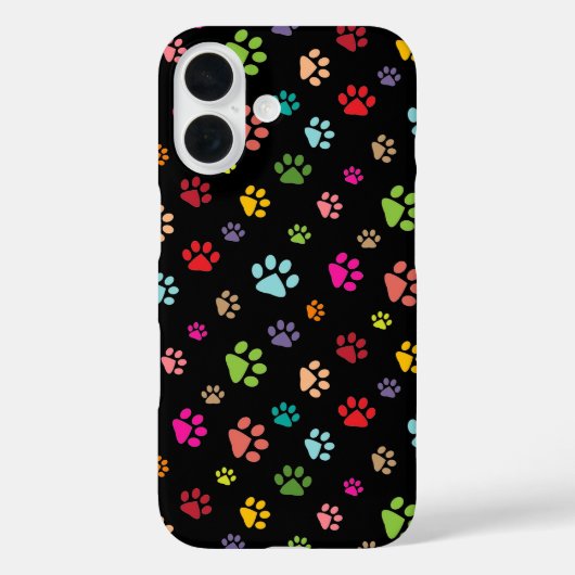 PawprintsデザインiPhoneケース Case-Mate iPhoneケース (裏面)