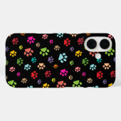 PawprintsデザインiPhoneケース Case-Mate iPhoneケース (裏面 (横))
