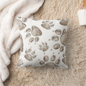 Pawprints クッション (ブランケット)