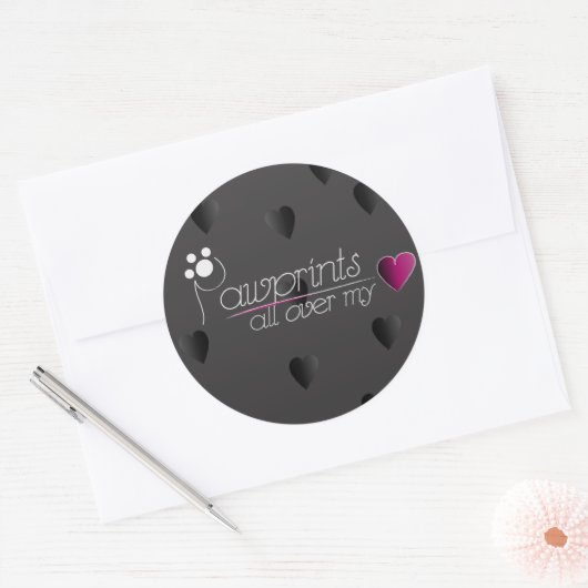 Pawprints – シール (封筒)