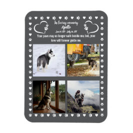 Pawprints of Love Photo マグネット