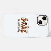 Pawsの楽しい仲間たち: 陽気な犬のチーム - "今日は無理" Case-Mate iPhoneケース (裏面 (横))