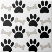 Paws And Bones Seamless Pattern Custom  タイル