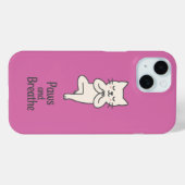 Paws and Breathe Case-Mate iPhoneケース (裏面 (横))