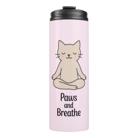 Paws and Breathe Thermal Tumbler タンブラー (正面)