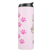 Paws and Breathe Thermal Tumbler タンブラー (回転左)