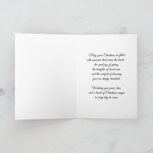 Paws and Claus カード (内部)