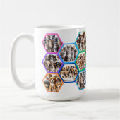 Paws and Hiskers Collage:Furry Friの交響曲 コーヒーマグカップ (左)