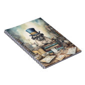 Paws and Pages: Adventures of a Pug お洒落 Scho ノートブック (右側)