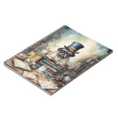 Paws and Pages: Adventures of a Pug お洒落 Scho ノートブック (左側)