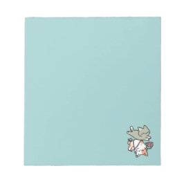 Paws and Play – Adorable Cat Illustration ノートパッド