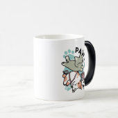 Paws and Play – Adorable Cat Illustration モーフィングマグカップ (正面右)