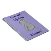 Paws and Reflections Journal Notebook ノートブック (右側)