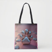 'Paws and Relax' トートバッグ (正面)