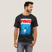 Paws Cat And Mouse Top Cute Cat Parody Top Tシャツ (正面フル)
