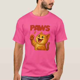 PAWS Cat & Mouse Parody Tシャツ