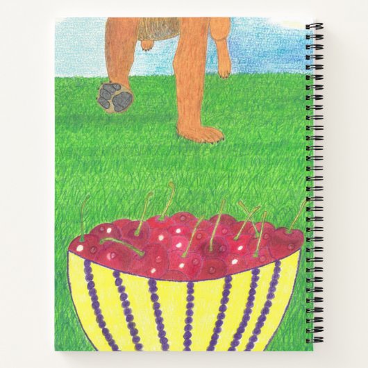 Paws&Cherry ノート (裏面)