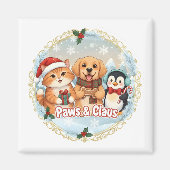 Paws & Claus マグネット (正面)