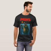 PAWS Crocodile Parody – Funny Movie Spoof Design Tシャツ (正面フル)