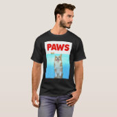 Paws Dog Parody 80s Corgi Shark  Dog Tシャツ (正面フル)
