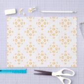 Paws-for-与えs Gift Wrap - Marigold/数々の 薄葉紙 (クラフト)