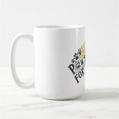 Paws for All – 虹色の肉球のユニティ コーヒーマグカップ (左)