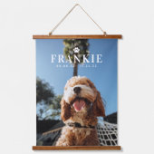 Paws Forever In Ourハート3 Pet Photo Memorial 吊り下げ型タペストリー (正面2)