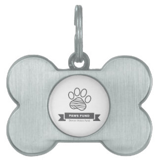 PAWS Fund ペットタグ (デンバーアクターズファンド)