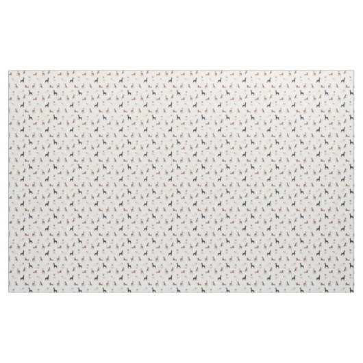 Paws Gingham ファブリック (ヤード)