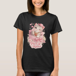 Paws & Kisses Cute Cat Shirt – Adorable Kitten Val Tシャツ