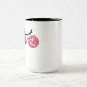 Paws & Love - The Purfect Cat Mug マグカップ (中央)