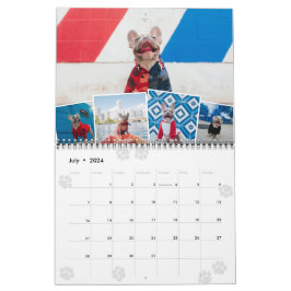 Paws Monthly Photo Collageペットの写真 カレンダー