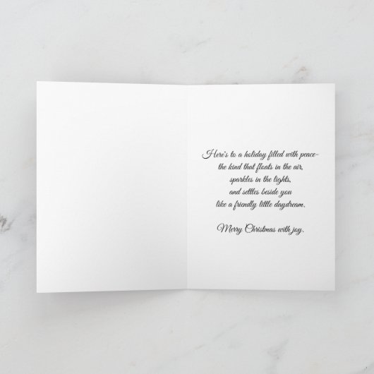 Paws of Peace  カード (内部)