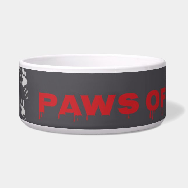 Paws of the Undead ボウル (左)