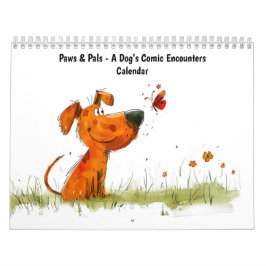 Paws & Pals 〜犬のコミック出会い〜 カレンダー