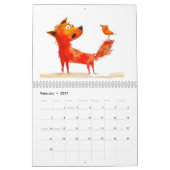 Paws & Pals 2026 – A Dog’s Comic Encounters カレンダー (2月 2027)