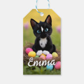 Paws, Pastels & Purrs: Felini's Easter Nest ギフトタグ (裏面)