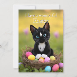 Paws, Pastels & Purrs: Felini's Easter Nest シーズンカード