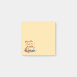 Paws & Plans Cute Kitten Post-It Notes ポストイット