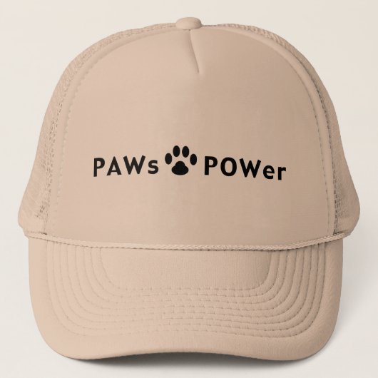 Paws Power キャップ (正面)