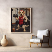 Paws Pumped: Protein, Reps, Repeat ポスター