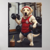 Paws Pumped: Protein, Reps, Repeat ポスター (正面)