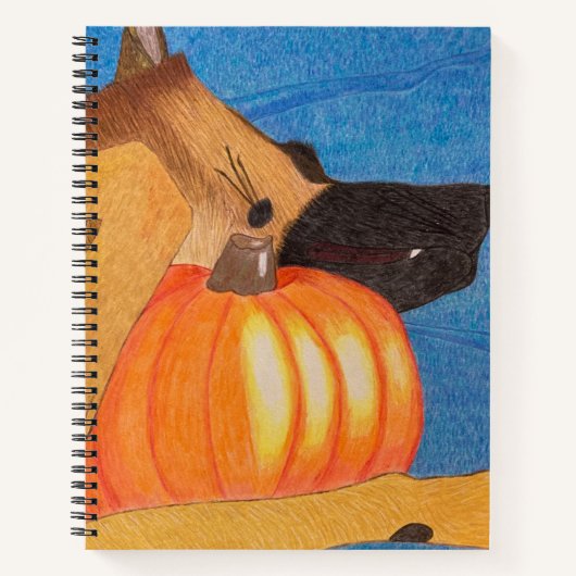 Paws&Pumpkin Notebook ノートブック (正面)
